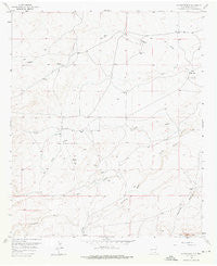 Foster Ranch New Mexico Historical topographic map, 1:24000 scale, 7.5 X 7.5 Minute, Year 1957