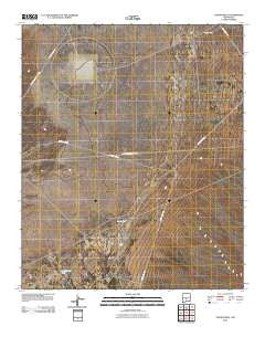 Foster Well New Mexico Historical topographic map, 1:24000 scale, 7.5 X 7.5 Minute, Year 2010