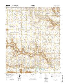 Four V Ranch New Mexico Historical topographic map, 1:24000 scale, 7.5 X 7.5 Minute, Year 2013