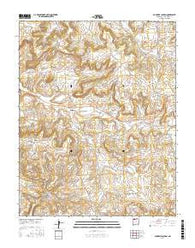 Fourmile Canyon New Mexico Current topographic map, 1:24000 scale, 7.5 X 7.5 Minute, Year 2017
