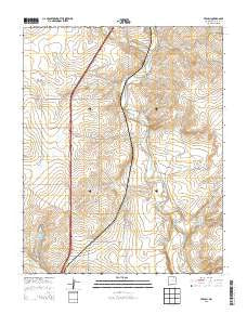French New Mexico Historical topographic map, 1:24000 scale, 7.5 X 7.5 Minute, Year 2013