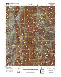 French Mesa New Mexico Historical topographic map, 1:24000 scale, 7.5 X 7.5 Minute, Year 2011