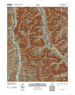Fresno Canyon New Mexico Historical topographic map, 1:24000 scale, 7.5 X 7.5 Minute, Year 2010