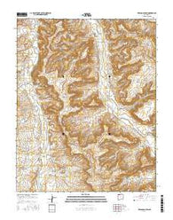 Fresno Canyon New Mexico Current topographic map, 1:24000 scale, 7.5 X 7.5 Minute, Year 2017