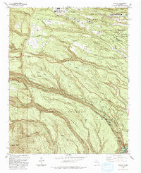 Frijoles New Mexico Historical topographic map, 1:24000 scale, 7.5 X 7.5 Minute, Year 1984