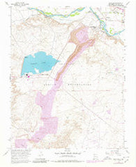 Fruitland New Mexico Historical topographic map, 1:24000 scale, 7.5 X 7.5 Minute, Year 1966