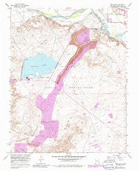 Fruitland New Mexico Historical topographic map, 1:24000 scale, 7.5 X 7.5 Minute, Year 1966