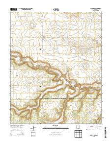 Frutosa Lake New Mexico Historical topographic map, 1:24000 scale, 7.5 X 7.5 Minute, Year 2013