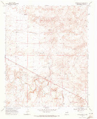 Fuentes Ranch New Mexico Historical topographic map, 1:24000 scale, 7.5 X 7.5 Minute, Year 1969