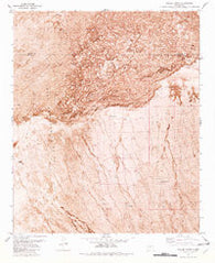 Fuller Ranch New Mexico Historical topographic map, 1:24000 scale, 7.5 X 7.5 Minute, Year 1981