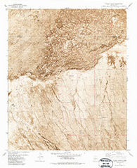Fuller Ranch New Mexico Historical topographic map, 1:24000 scale, 7.5 X 7.5 Minute, Year 1981