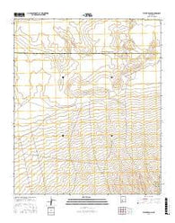 Fuller Ranch New Mexico Current topographic map, 1:24000 scale, 7.5 X 7.5 Minute, Year 2017