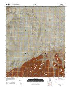 Fullerton New Mexico Historical topographic map, 1:24000 scale, 7.5 X 7.5 Minute, Year 2010