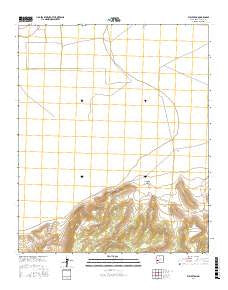 Fullerton New Mexico Current topographic map, 1:24000 scale, 7.5 X 7.5 Minute, Year 2017