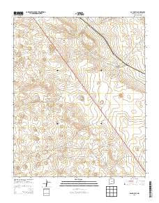 Gacho Hill New Mexico Historical topographic map, 1:24000 scale, 7.5 X 7.5 Minute, Year 2013