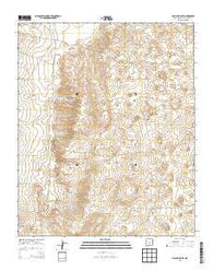 Gacho Hill NW New Mexico Historical topographic map, 1:24000 scale, 7.5 X 7.5 Minute, Year 2013