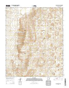 Gacho Hill NW New Mexico Historical topographic map, 1:24000 scale, 7.5 X 7.5 Minute, Year 2013