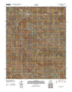 Gacho Hill SW New Mexico Historical topographic map, 1:24000 scale, 7.5 X 7.5 Minute, Year 2010
