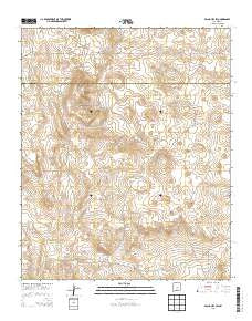 Gacho Hill SW New Mexico Historical topographic map, 1:24000 scale, 7.5 X 7.5 Minute, Year 2013