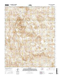 Gacho Hill SW New Mexico Current topographic map, 1:24000 scale, 7.5 X 7.5 Minute, Year 2017
