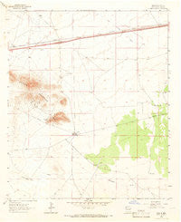 Gage New Mexico Historical topographic map, 1:24000 scale, 7.5 X 7.5 Minute, Year 1963