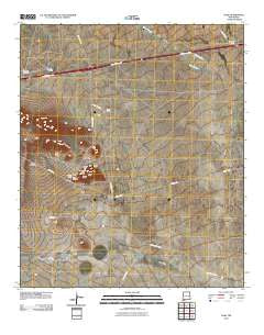 Gage New Mexico Historical topographic map, 1:24000 scale, 7.5 X 7.5 Minute, Year 2010