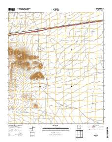 Gage New Mexico Historical topographic map, 1:24000 scale, 7.5 X 7.5 Minute, Year 2013