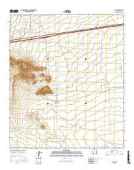 Gage New Mexico Current topographic map, 1:24000 scale, 7.5 X 7.5 Minute, Year 2017