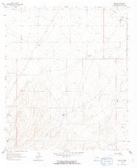 Gage SE New Mexico Historical topographic map, 1:24000 scale, 7.5 X 7.5 Minute, Year 1963