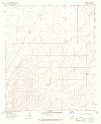 Gage SE New Mexico Historical topographic map, 1:24000 scale, 7.5 X 7.5 Minute, Year 1963