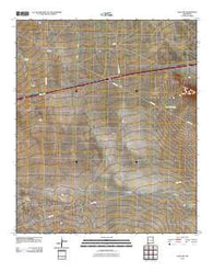 Gage NW New Mexico Historical topographic map, 1:24000 scale, 7.5 X 7.5 Minute, Year 2010
