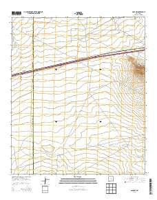 Gage NW New Mexico Historical topographic map, 1:24000 scale, 7.5 X 7.5 Minute, Year 2013