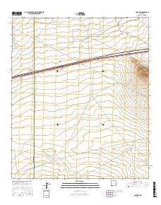 Gage NW New Mexico Current topographic map, 1:24000 scale, 7.5 X 7.5 Minute, Year 2017