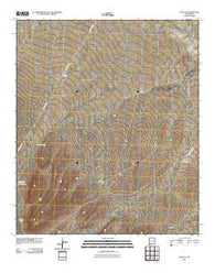 Gage SE New Mexico Historical topographic map, 1:24000 scale, 7.5 X 7.5 Minute, Year 2010