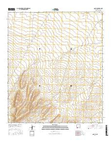 Gage SE New Mexico Current topographic map, 1:24000 scale, 7.5 X 7.5 Minute, Year 2017