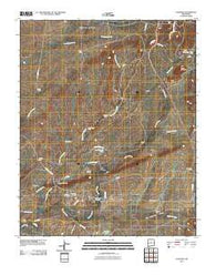 Galisteo New Mexico Historical topographic map, 1:24000 scale, 7.5 X 7.5 Minute, Year 2010