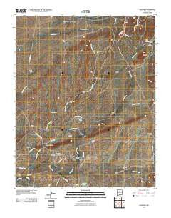 Galisteo New Mexico Historical topographic map, 1:24000 scale, 7.5 X 7.5 Minute, Year 2010
