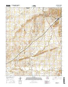 Galisteo New Mexico Current topographic map, 1:24000 scale, 7.5 X 7.5 Minute, Year 2017