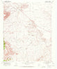 Gallegos New Mexico Historical topographic map, 1:24000 scale, 7.5 X 7.5 Minute, Year 1969