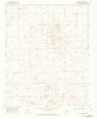 Gallegos NE New Mexico Historical topographic map, 1:24000 scale, 7.5 X 7.5 Minute, Year 1969