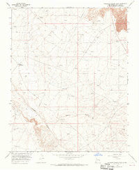Gallegos Trading Post New Mexico Historical topographic map, 1:24000 scale, 7.5 X 7.5 Minute, Year 1965