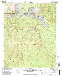 Gallina New Mexico Historical topographic map, 1:24000 scale, 7.5 X 7.5 Minute, Year 2002