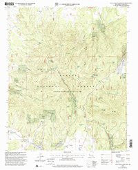 Gallo Mountains West New Mexico Historical topographic map, 1:24000 scale, 7.5 X 7.5 Minute, Year 1999