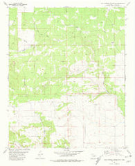 Gallo Spring Canyon NE New Mexico Historical topographic map, 1:24000 scale, 7.5 X 7.5 Minute, Year 1981