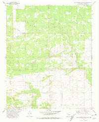 Gallo Spring Canyon NE New Mexico Historical topographic map, 1:24000 scale, 7.5 X 7.5 Minute, Year 1981