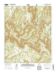 Gallo Mountains East New Mexico Historical topographic map, 1:24000 scale, 7.5 X 7.5 Minute, Year 2013