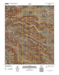 Gallo Spring Canyon New Mexico Historical topographic map, 1:24000 scale, 7.5 X 7.5 Minute, Year 2010