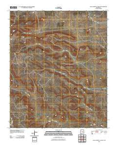 Gallo Spring Canyon New Mexico Historical topographic map, 1:24000 scale, 7.5 X 7.5 Minute, Year 2010