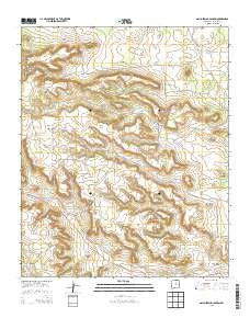 Gallo Spring Canyon New Mexico Historical topographic map, 1:24000 scale, 7.5 X 7.5 Minute, Year 2013