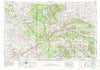 Gallup New Mexico Historical topographic map, 1:250000 scale, 1 X 2 Degree, Year 1954